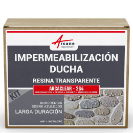 Kit de impermeabilización para ducha y baño transparente KIT ARCACLEAR DUCHA 6 m²