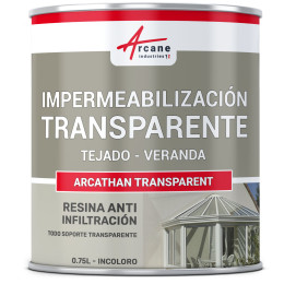 Membrana líquida impermeabilizante transparente: para tejados y verandas - ARCATHAN TRANSPARENT
