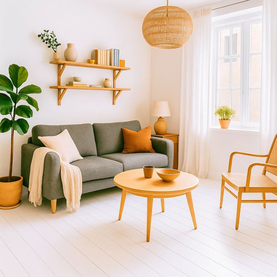 Vernice per parquet : ARCADÉCO - 1666 - Mise en situation - Blanc