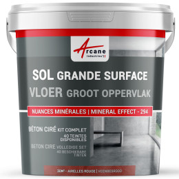 BETON CIRE KIT VOOR GROTE OPPERVLAKKEN HOGE BESCHERMING Veenbesrood - 30 m²