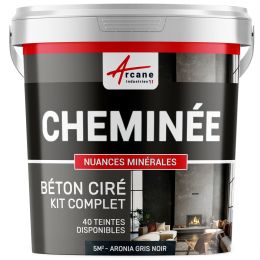 Kit Béton Ciré Cheminée