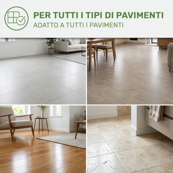 Detergente per pavimenti professionale e naturale per tutti i tipi di pavimento : Arcanet - 1746 - Certificato ECOCERT