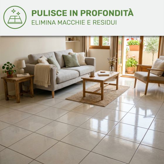 Detergente per pavimenti professionale e naturale per tutti i tipi di pavimento : Arcanet - 1746 - Certificato ECOCERT