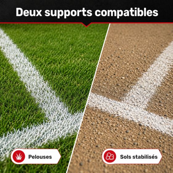 Peinture terrain de foot sport pelouse - TRACE SPORT