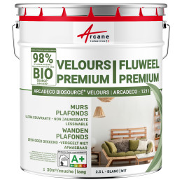 ARCADÉCO BIOSOURCÉ VELOURS - Blanc - 2.5 L