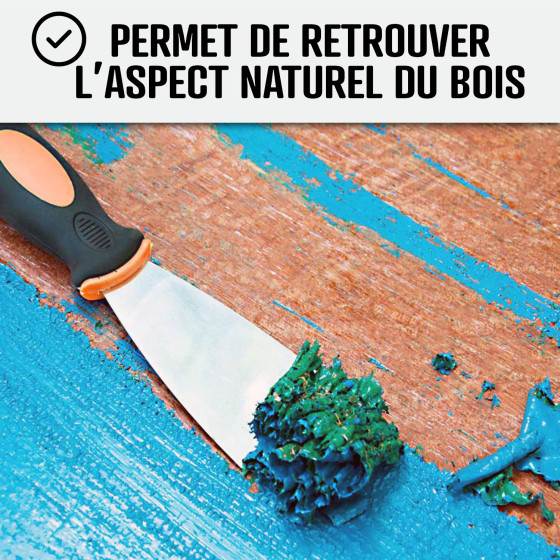 décaper peinture sur bois - ARCADECAP BOIS