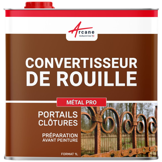 Convertisseur de rouille, antirouille METALPRO - 1L