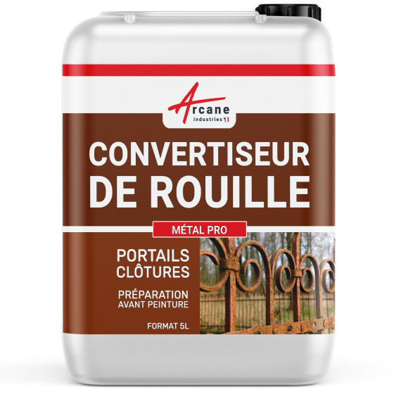 Convertisseur de rouille, antirouille METALPRO - 5L