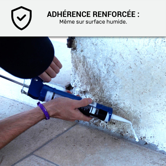 Mastic Polyuréthane Hybride Fissures et Joints : ARCAMASTIC JOINT ET COLLE