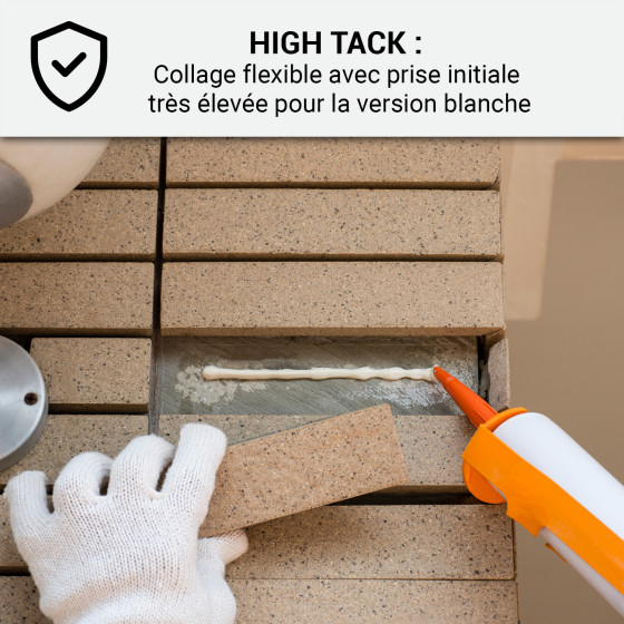 Mastic joint et fissure mur et sol  : ARCAMASTIC POLYMERE