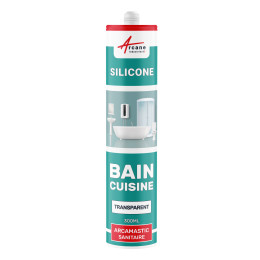 Joint Silicone Douche, Salle de bain, Cuisine : ARCAMASTIC SANITAIRE - Couleur / Aspect  :