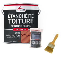 Kit de résine d'étanchéité tuile et toiture: ARCAFILM 