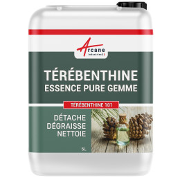 Essence de térébenthine Pure Gemme : TEREBENTHINE 101  Couleur / Aspect