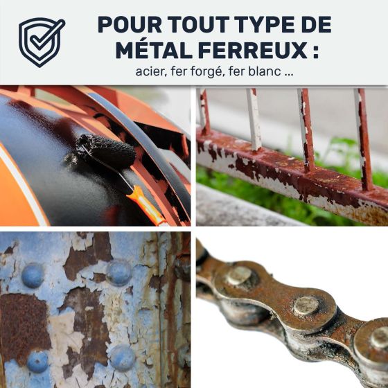 Convertisseur de rouille, antirouille METALPRO