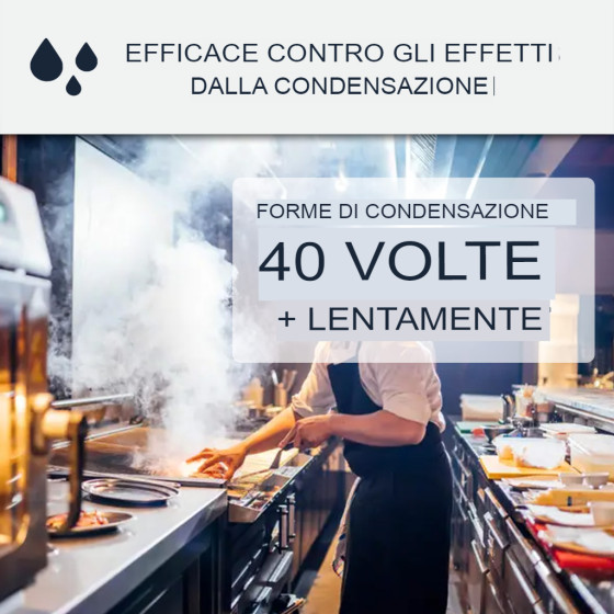 Pittura anti-condensa, anti-odore per ambienti umidi: Arcascreen - 1212 2.5 L Bianco