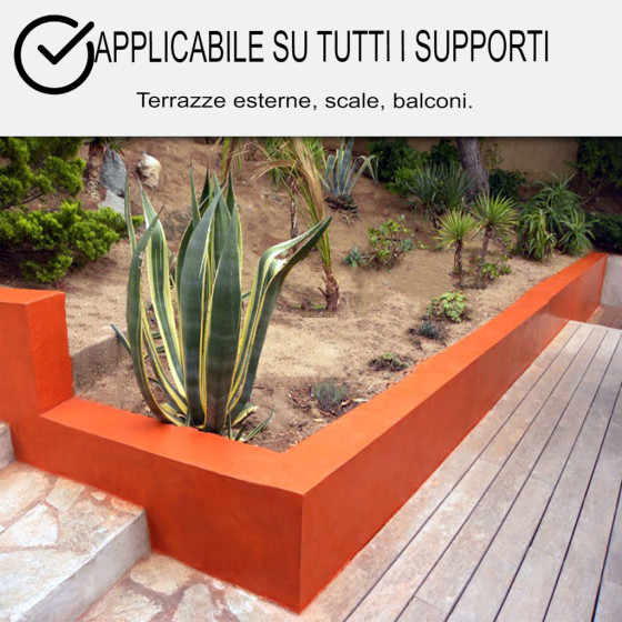 KIT CEMENTO CERATO ESTERNO  10 m²  Mora Viola
