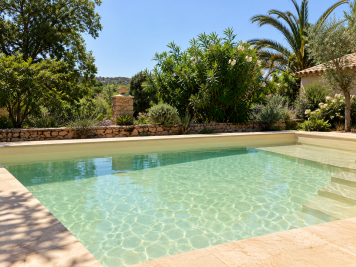 Peinture sable piscine